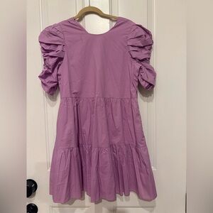 English Factory Purple Dress